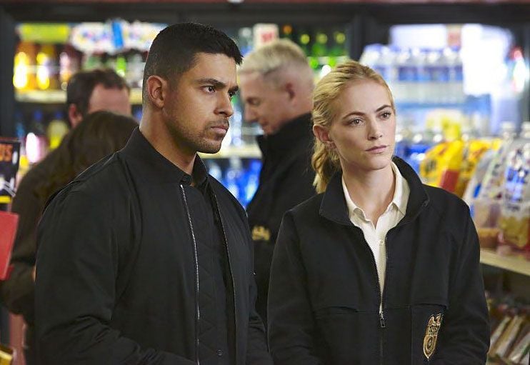 NAVY: Investigación criminal : Foto Emily Wickersham, Wilmer Valderrama