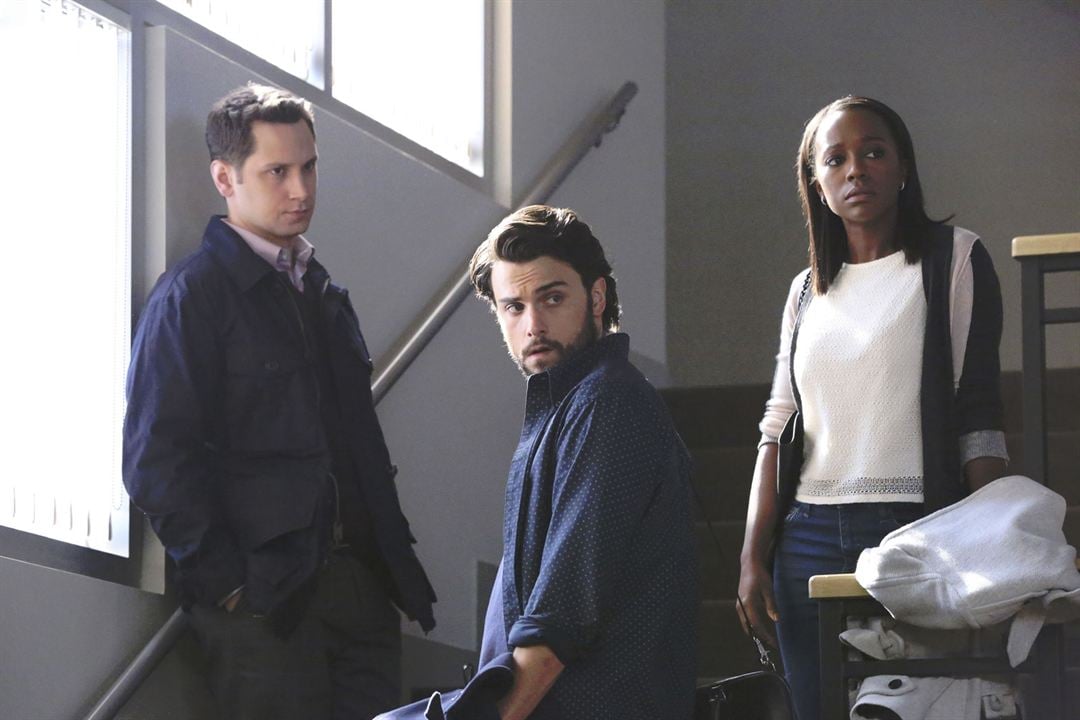 Cómo defender a un asesino : Foto Matt McGorry, Aja Naomi King, Jack Falahee