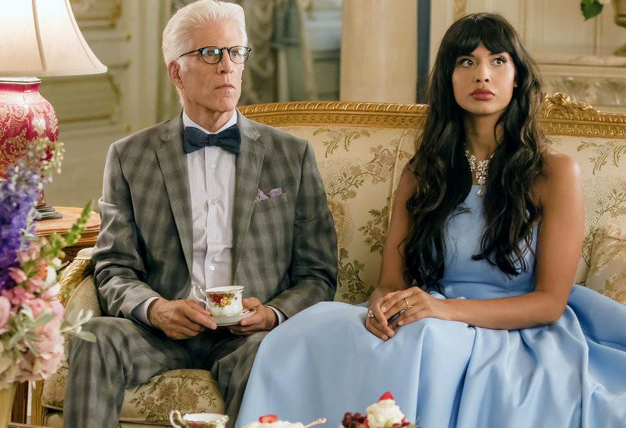The Good Place : Foto Ted Danson, Jameela Jamil