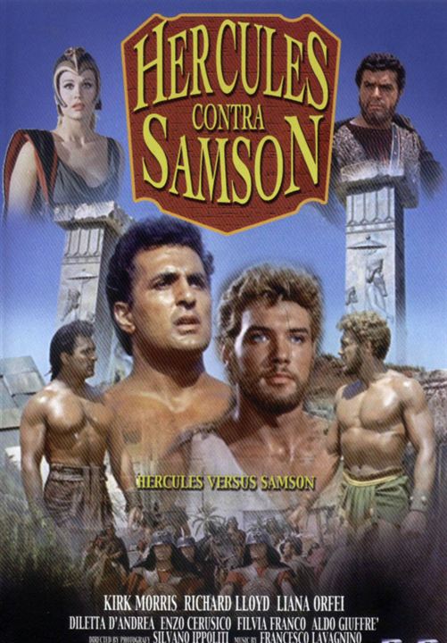 Hércules contra Sansón : Cartel
