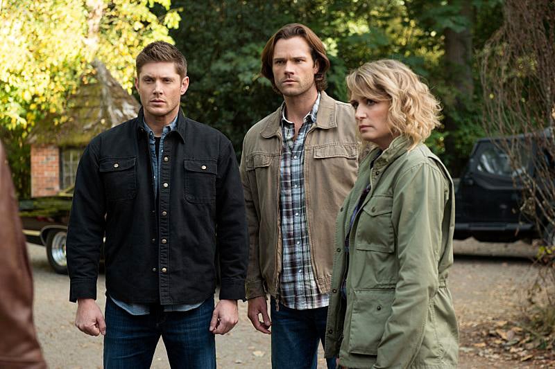 Sobrenatural : Foto Jared Padalecki, Jensen Ackles, Samantha Smith (III)