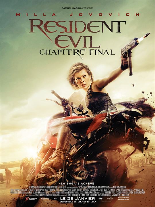 Resident Evil: El capítulo final : Cartel