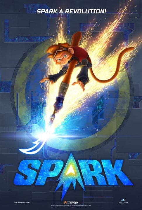 Spark, una aventura espacial : Cartel