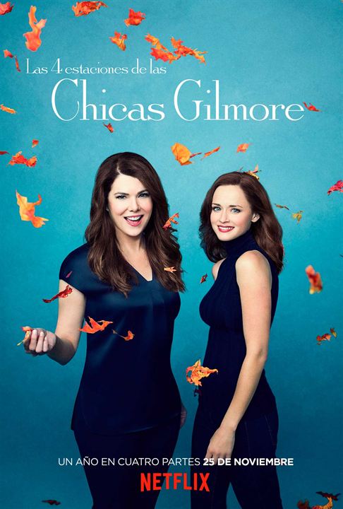 Las 4 estaciones de las Chicas Gilmore : Cartel