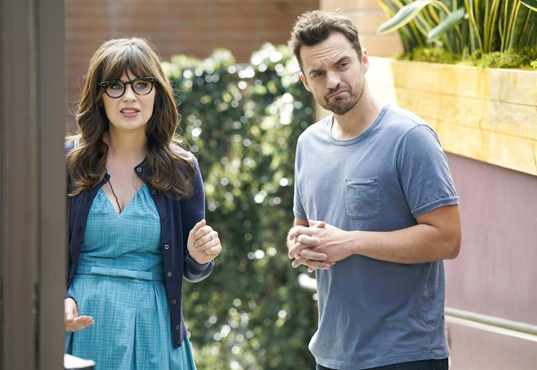 New Girl : Foto Jake Johnson, Zooey Deschanel