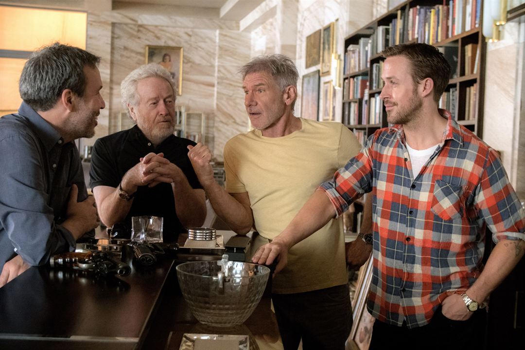 Blade Runner 2049 : Couverture magazine Denis Villeneuve, Harrison Ford, Ryan Gosling, Ridley Scott