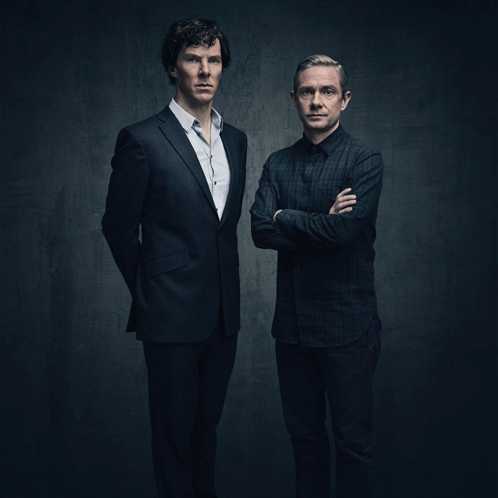 Foto Benedict Cumberbatch, Martin Freeman