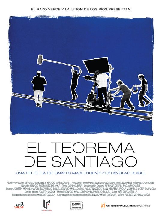 El teorema de Santiago : Cartel