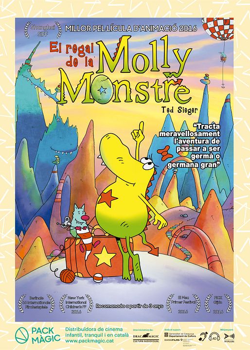 El regalo de Molly Monster : Cartel