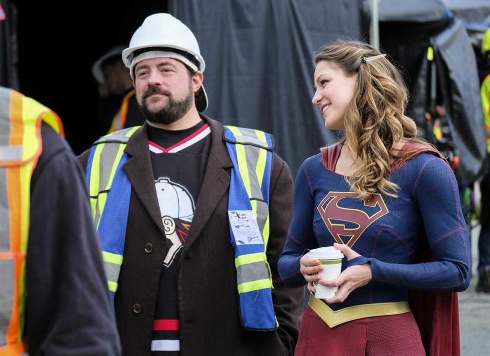 Supergirl : Foto Melissa Benoist, Kevin Smith