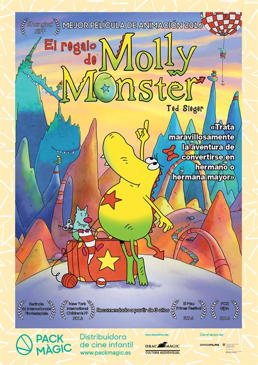 El regalo de Molly Monster : Cartel
