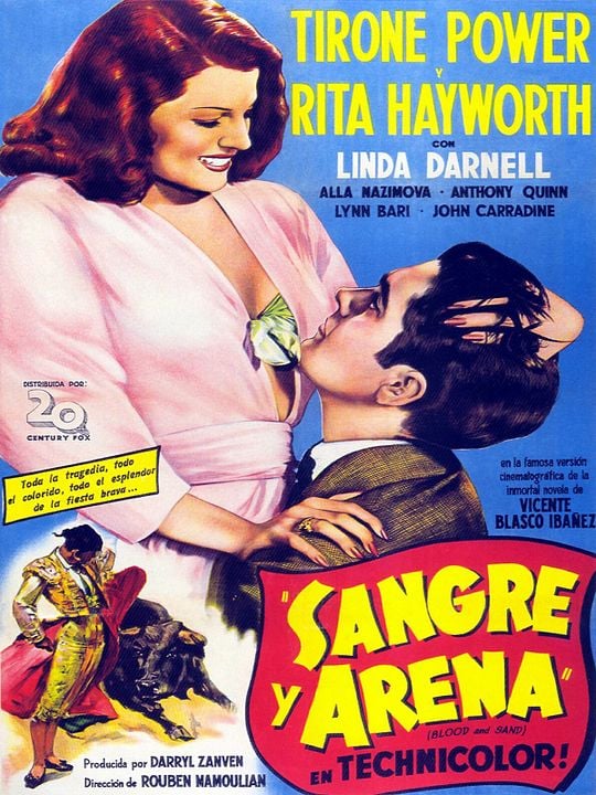 Sangre y arena : Cartel