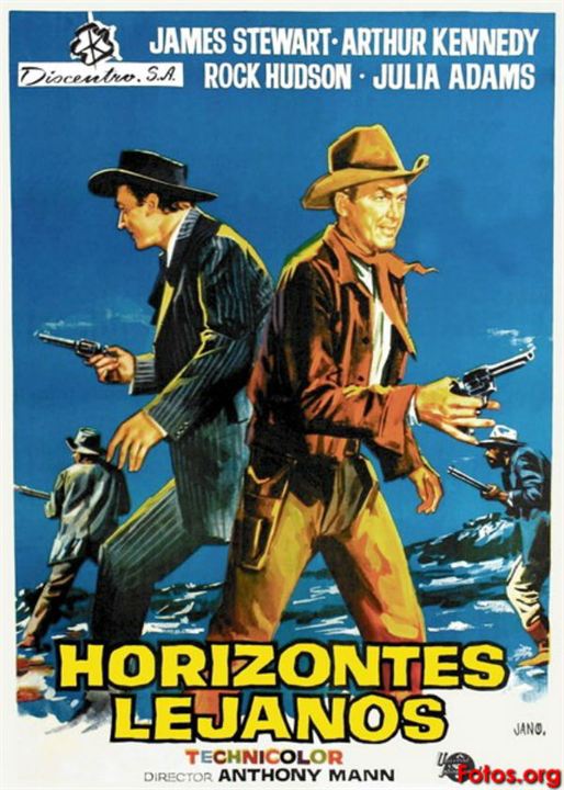 Horizontes lejanos : Cartel