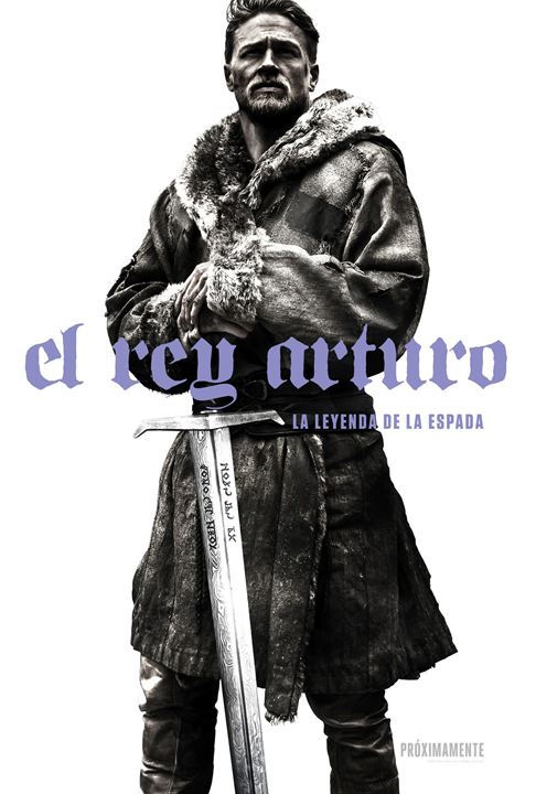 Rey Arturo: La leyenda de Excalibur : Cartel