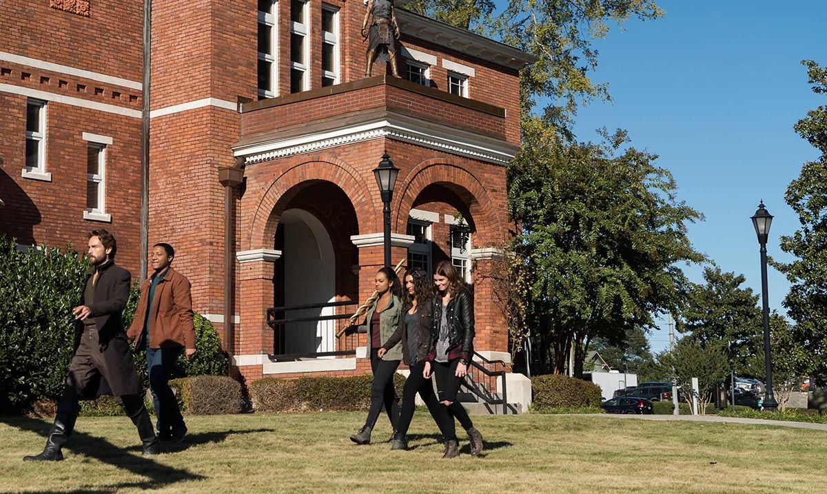 Sleepy Hollow : Foto Janina Gavankar, Lyndie Greenwood, Tom Mison, Rachel Melvin