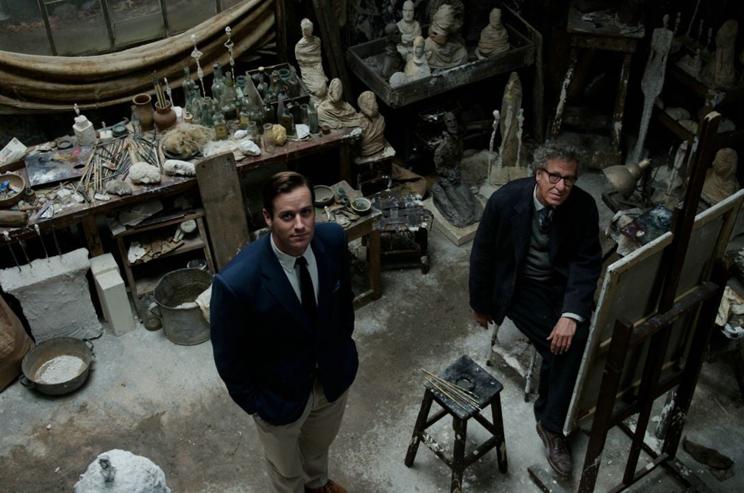 Final Portrait. El arte de la amistad : Foto Armie Hammer, Geoffrey Rush