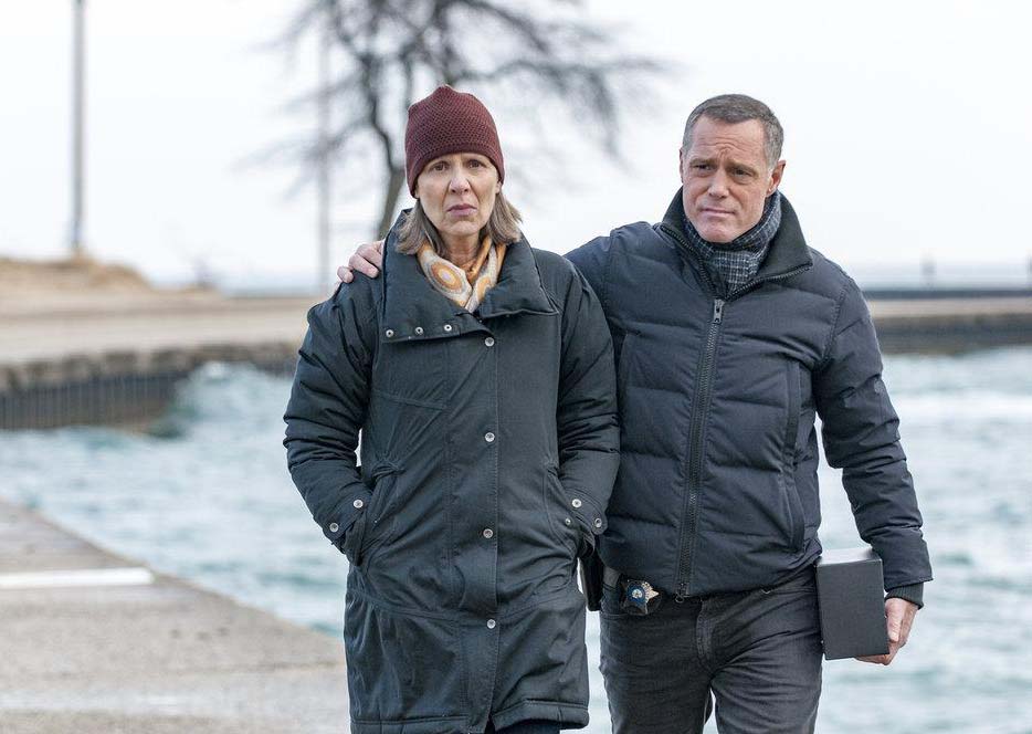 Chicago PD : Foto Jason Beghe, Amy Morton