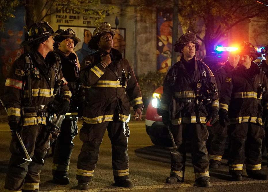 Chicago Fire : Foto Jesse Spencer, Taylor Kinney, Joe Minoso, Eamonn Walker