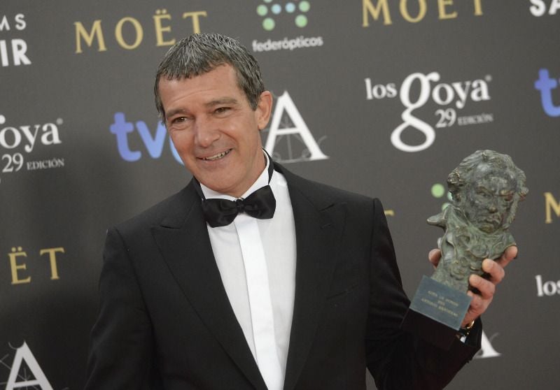 Couverture magazine Antonio Banderas