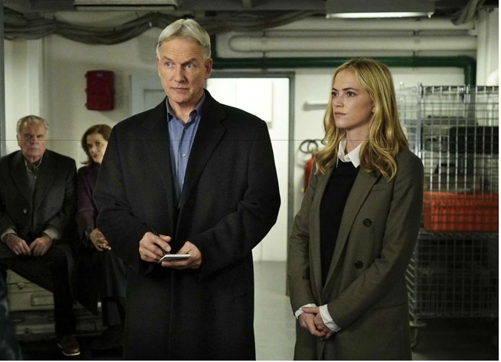 NAVY: Investigación criminal : Foto Emily Wickersham, Mark Harmon