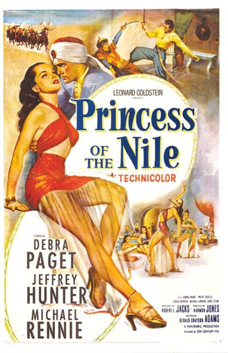 La princesa del Nilo : Cartel