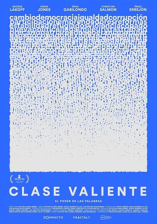 Clase valiente : Cartel