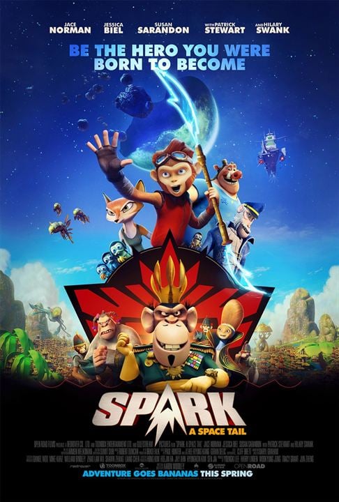 Spark, una aventura espacial : Cartel