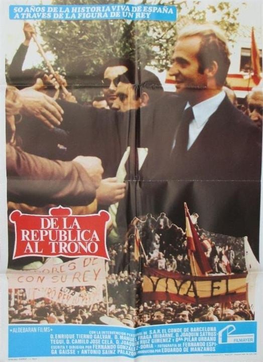 De la República al trono : Cartel