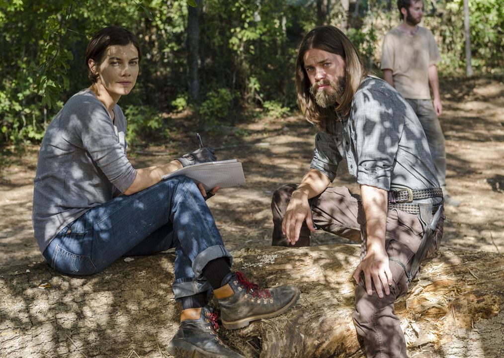 The Walking Dead : Cartel Lauren Cohan, Tom Payne (II)