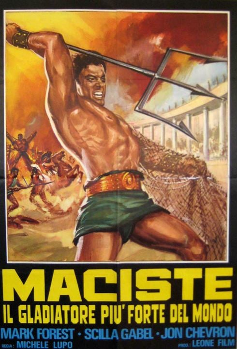 Maciste el invencible : Cartel