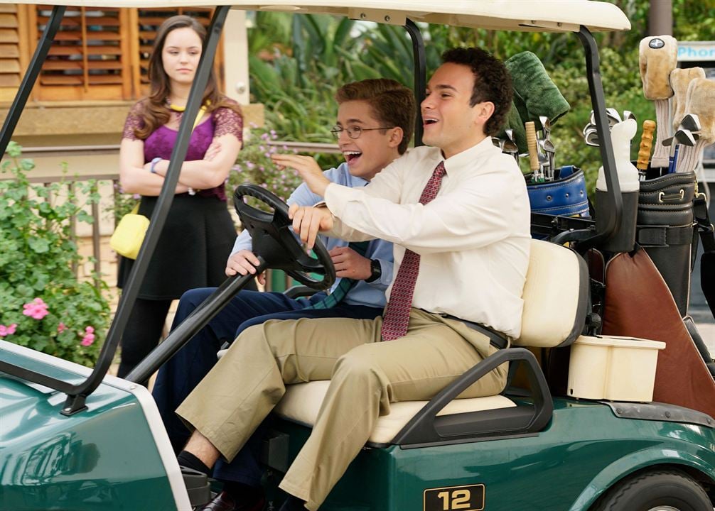 Los Goldberg : Foto Sean Giambrone, Troy Gentile, Hayley Orrantia