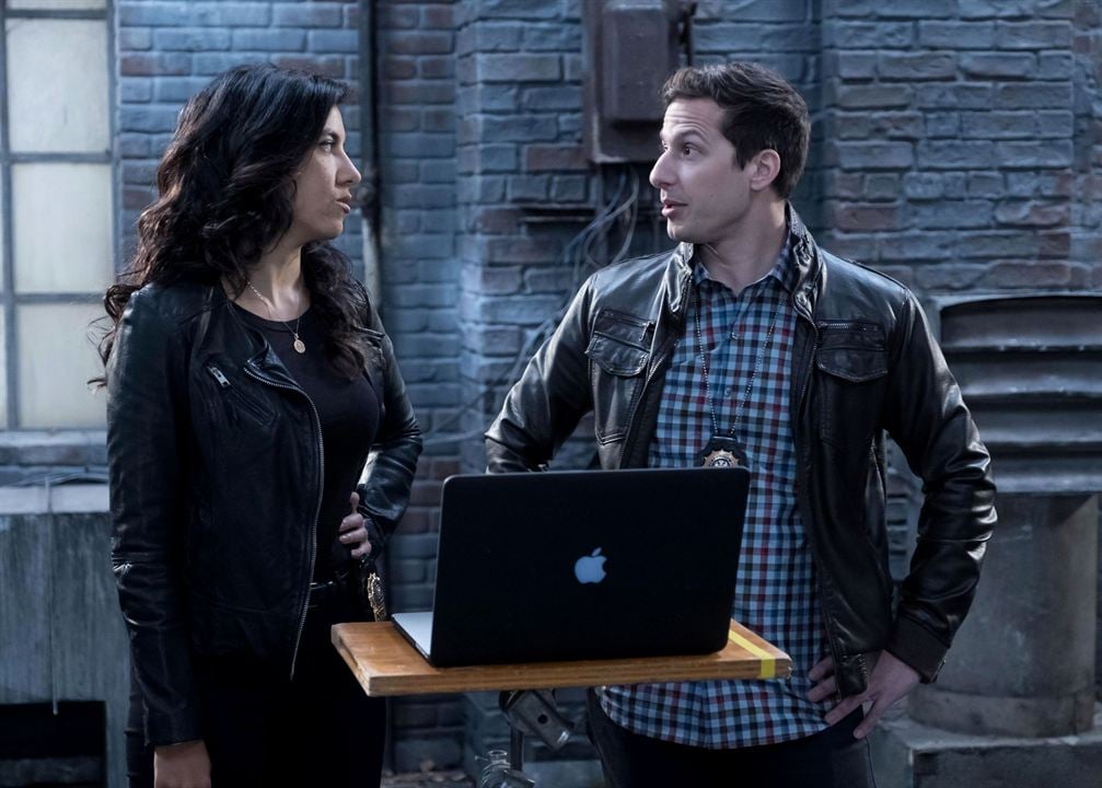 Brooklyn Nine-Nine : Foto Stephanie Beatriz, Andy Samberg