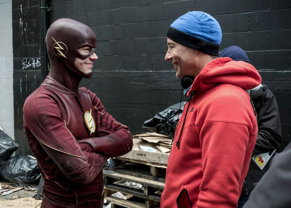 The Flash : Foto Grant Gustin, Tom Cavanagh