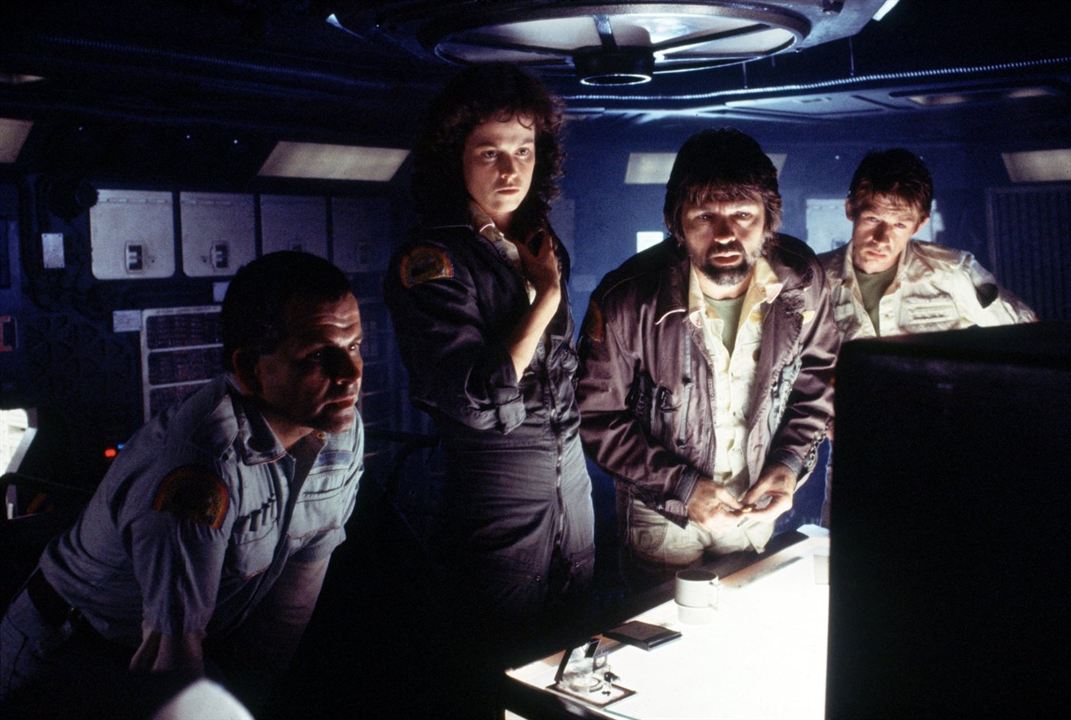Alien, el octavo pasajero : Foto Sigourney Weaver, Tom Skerritt, John Hurt, Ian Holm