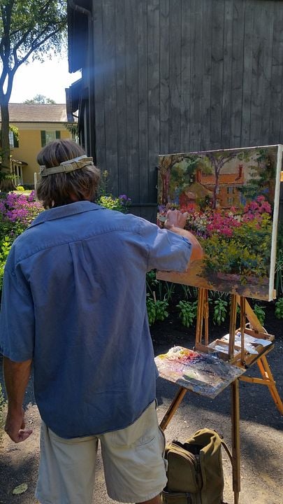 El jardín del artista: Impresionismo americano : Foto