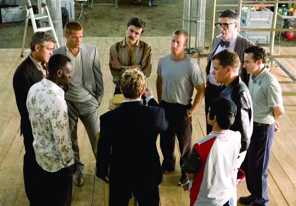 Ocean's Twelve : Foto Matt Damon, Casey Affleck, Brad Pitt, George Clooney, Don Cheadle, Scott Caan, Elliott Gould
