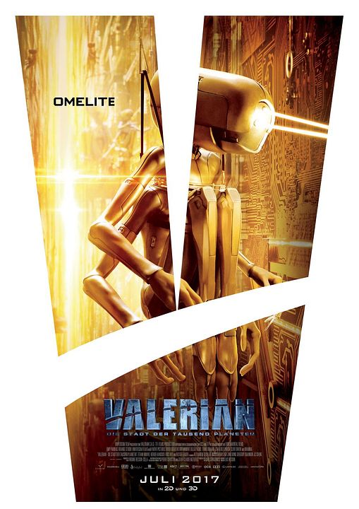 Valerian y la ciudad de los mil planetas : Cartel