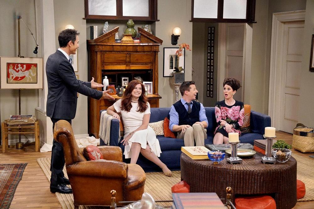 Foto Sean Hayes, Eric McCormack, Debra Messing, Megan Mullally