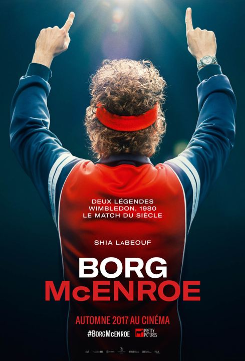Borg McEnroe. La película : Cartel