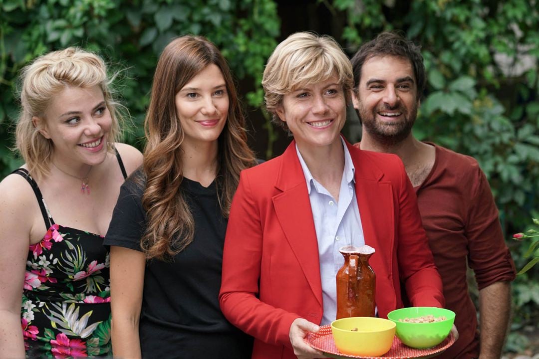 Foto Océan Michel, Grégory Montel, Alice Pol, Sophie-Marie Larrouy