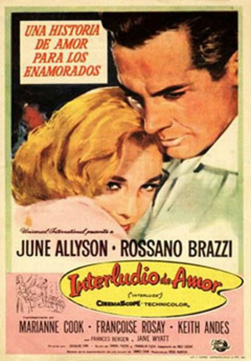 Interludio de amor : Cartel