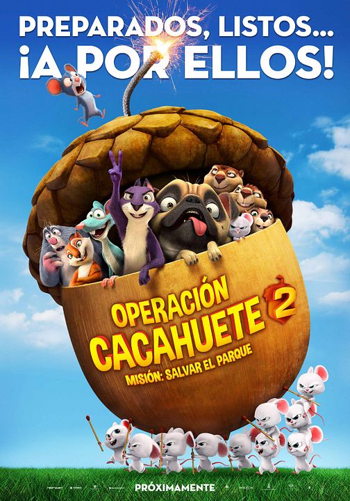 Operación Cacahuete 2. Misión: Salvar el parque : Cartel