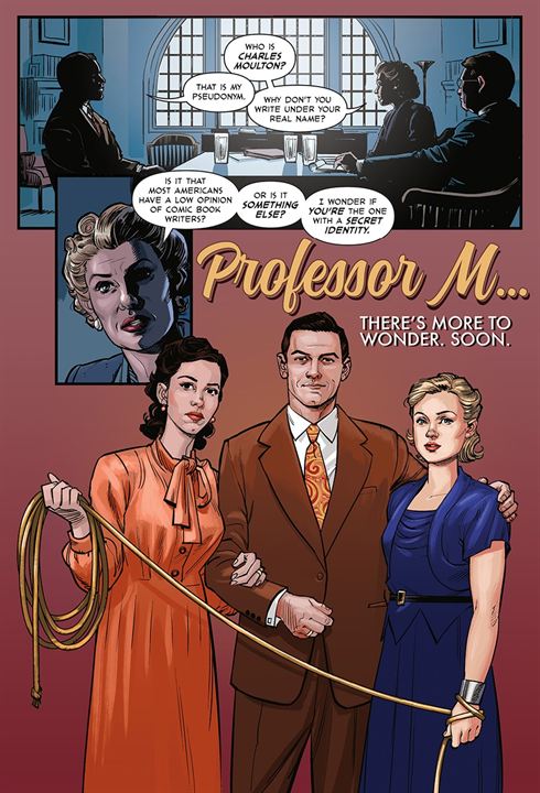 El profesor Marston y Wonder Women : Cartel