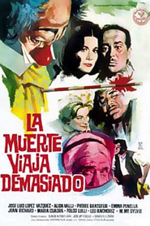 La muerte viaja demasiado : Cartel