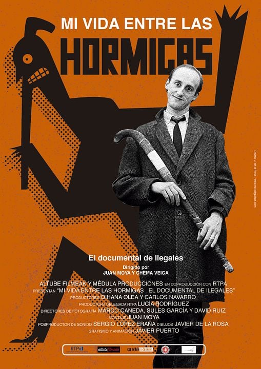 Mi vida entre las hormigas : Cartel