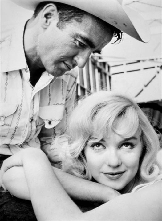 Vidas rebeldes : Foto Marilyn Monroe, Montgomery Clift