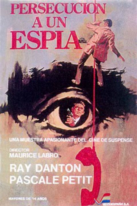 Persecución a un espía : Cartel