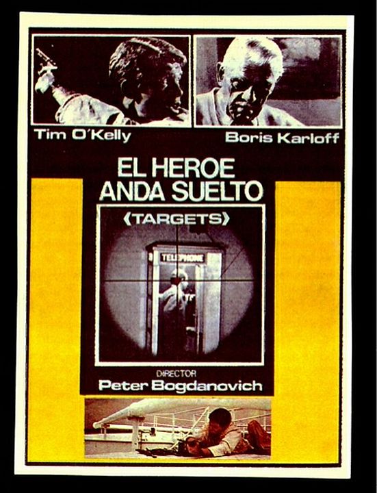 El héroe anda suelto : Cartel