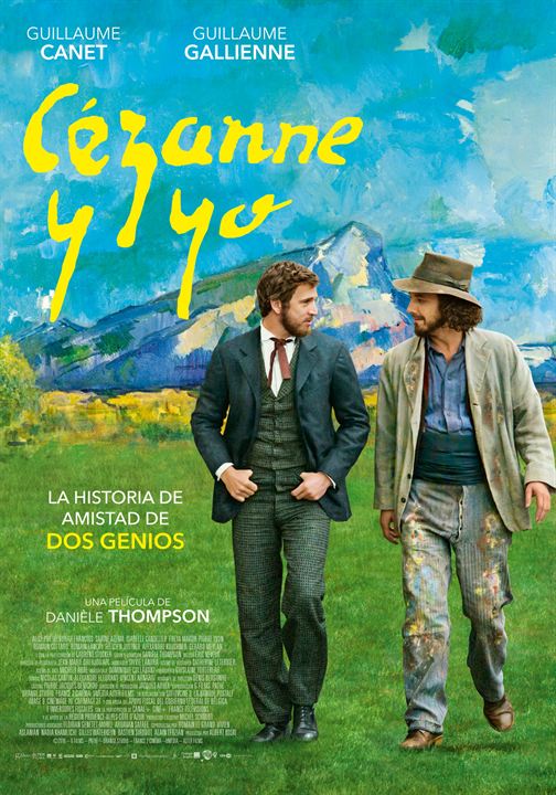 Cézanne y yo : Cartel