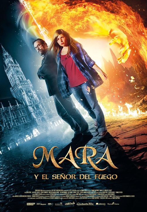 Mara y el señor del fuego : Cartel